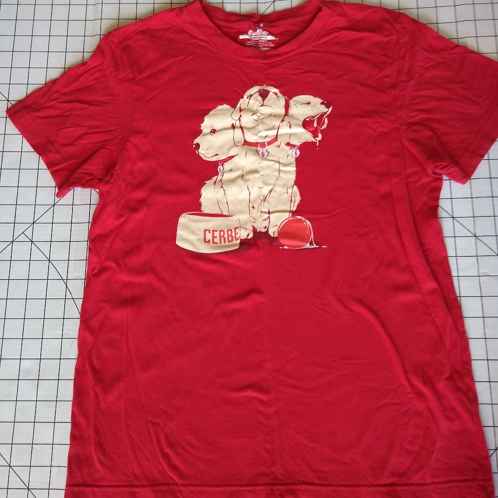 Threadless Satan's Little Helper t-shirt men's M
